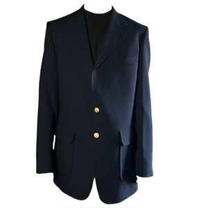 The Classic Collection Blazer XL Black Jacket Vintage Sears Roebuck